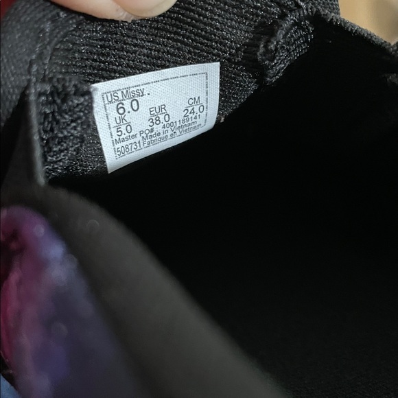 Vans Asher Slip On Sneaker - Galaxy NWT Size 6 - Picture 13 of 15